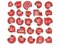 طابعة ملصقات حرارية نافثة للحبر، VP500/VP660 Desktop